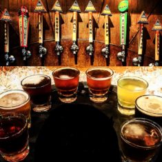 Asheville All Sevens Brewing Brewery NC Menu Tour Food Drink Deals North Carolina