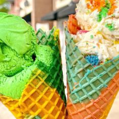 Cary Andia’s Ice Cream Ice Cream Shop NC Menu Tour Food Drink Deals North Carolina