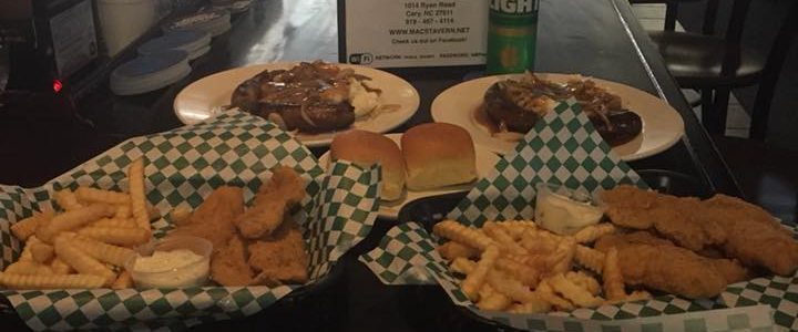 Cary Mac’s Tavern Restaurant, Bar NC Menu Tour Food Drink Deals North Carolina