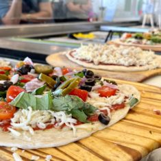 Raleigh Pieology Pizzeria Restaurant Pizza NC Menu Tour Food Drink Deals North Carolina